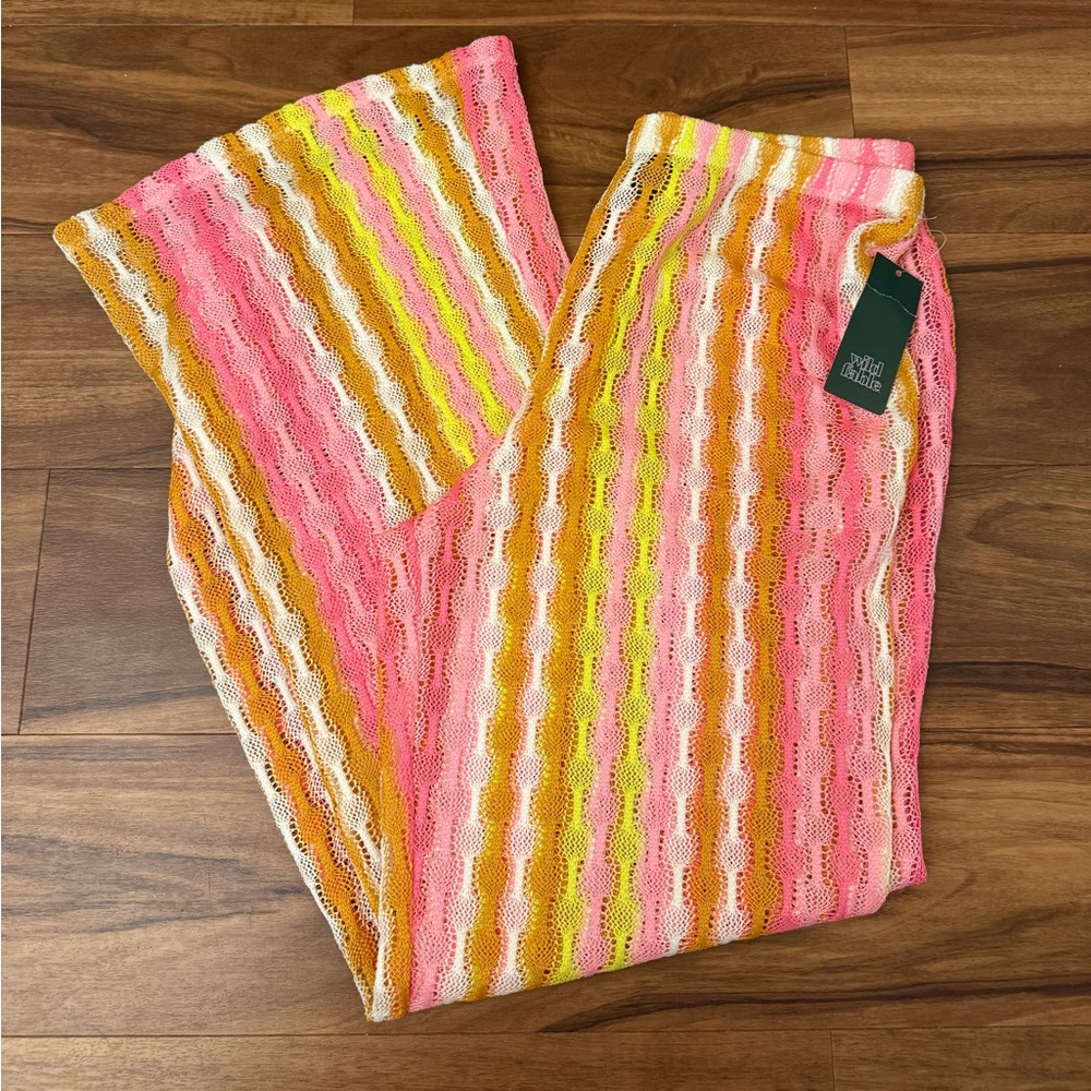 Cute Summer Cover Up - Knit Pants - NTW Never Worn